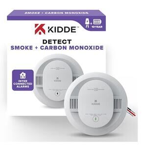 Kidde 30CUA10 Hardwired Combination Photoelectric Smoke & Carbon Monoxide Alarm